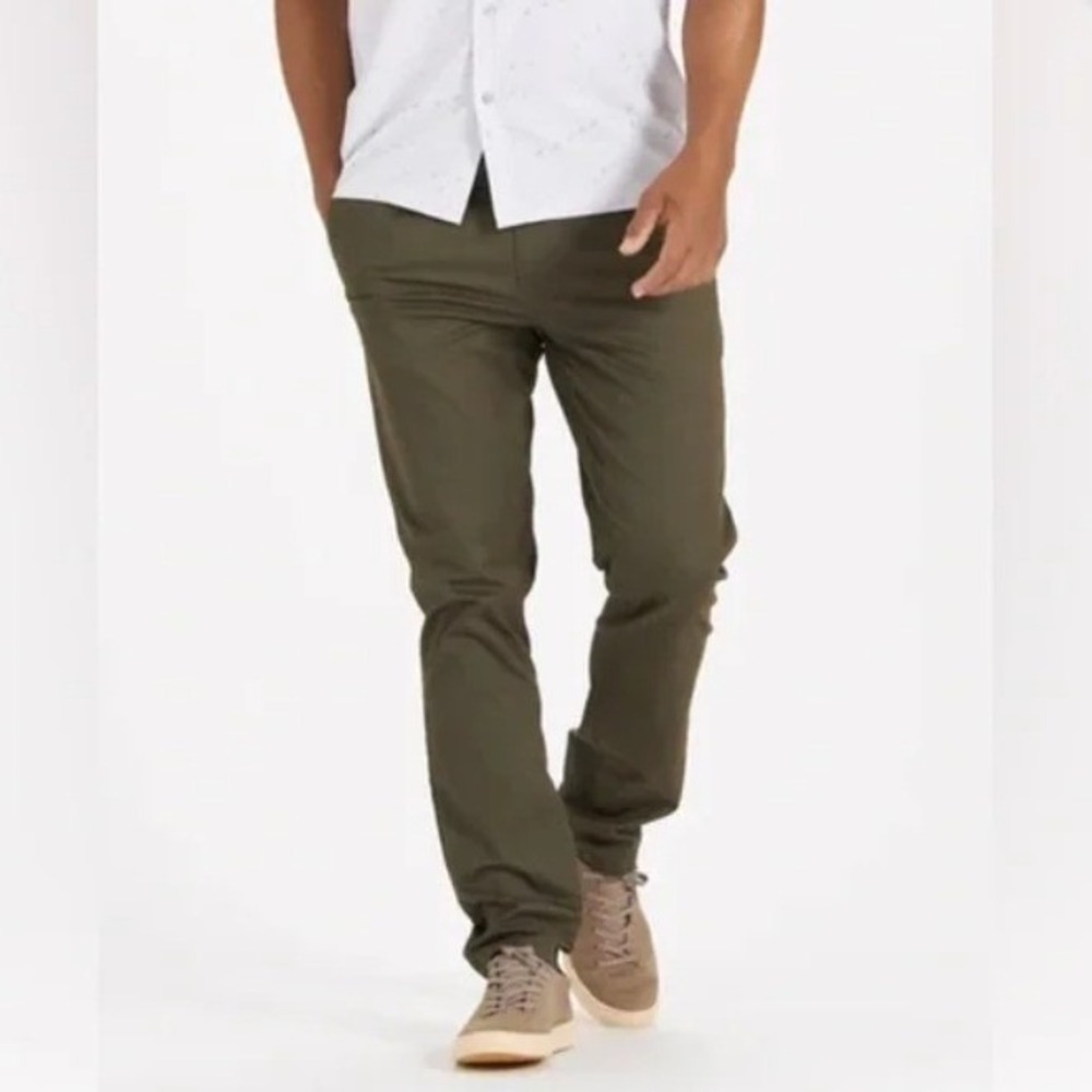 Vuori Olive Men's All Ways Chino Pants